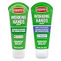 O'Keeffe's Working Hands Hand Cream Plus Night Treatment Cream Bundle - 3 oz Tubes (2 total) - Repairing Skincare for Cracked, Dry Hands Beauty & Personal Care O'Keeffe's
