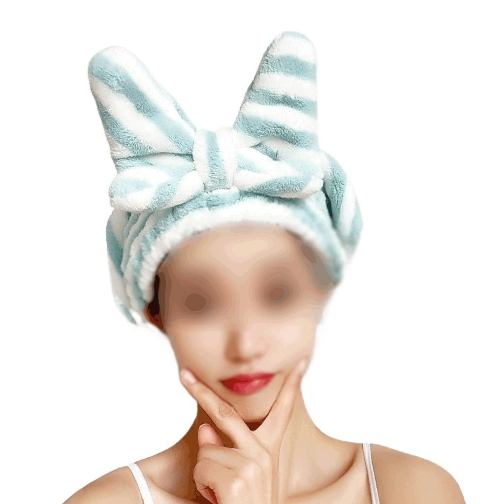 HIONJIN Dry Hair Cap Water-Absorbing Quick-Drying Women's Shower Cap Wipe Hair Thicken Shampoo Dry(E) Beauty and Personal Care HIONJIN