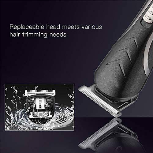 ZUIAI Electric Hair Clipper Beard Nose Hair Trimmer Trimming Comb Limit Comb Set Rechargeable Home Beauty Set Beauty and Personal Care ZUIAI
