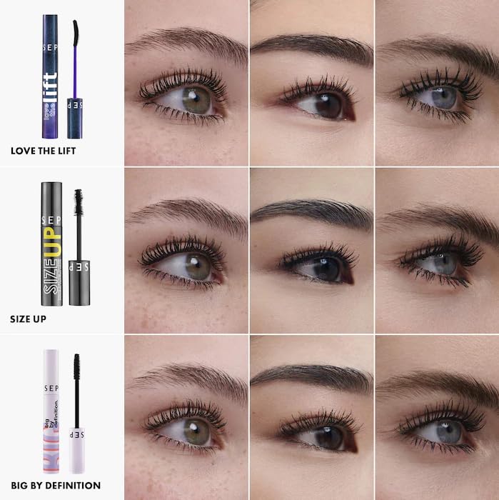 Sephora Collection Mascara Trio Set - Love The Lift, Size Up and Big By Definition Beauty & Personal Care SEPHORA