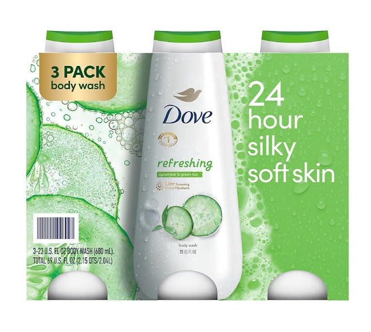 Dove Refreshing Cucumber & Green Tea Body Wash, 3 pk./23 oz. Beauty & Personal Care Dove