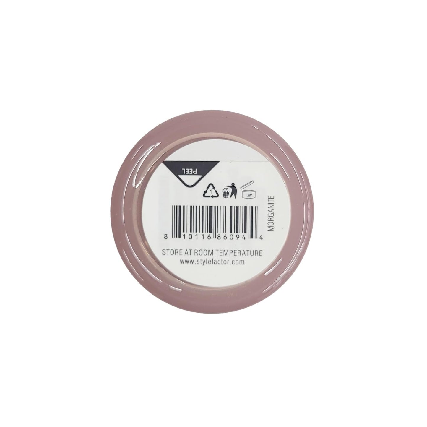 Style Factor Edge Booster Extra Strength and Moisture Rich Pomade 0.85oz Mini Travel Size (0.85oz, Pack of 1, Morganite) Beauty & Personal Care Style Factor