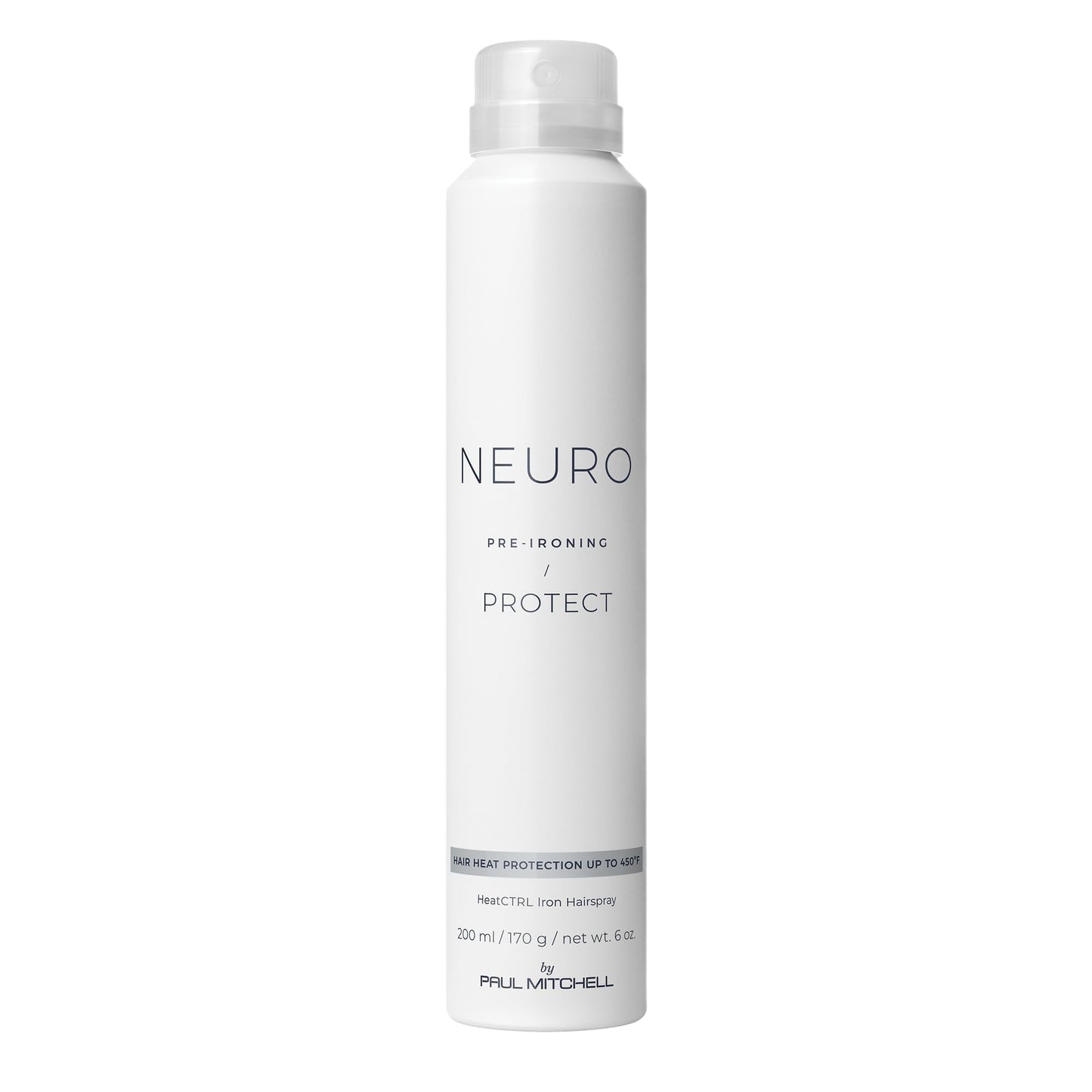 Neuro by Paul Mitchell Protect HeatCTRL Iron Hairspray, Perfect Prep + Finish For Heat Styling, For All Hair Types, 6 oz Beauty & Personal Care Neuro