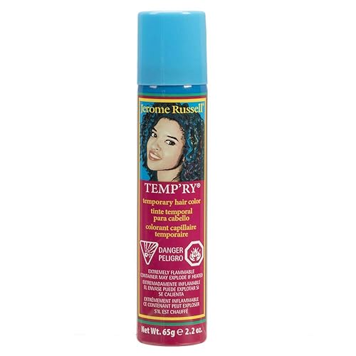 Jerome Russell Green Intense Spray-On Hair Color - Fast-Drying, Non-Sticky, Travel Size Vivid Hair Dye, 2.2 oz Beauty & Personal Care Jerome Russell