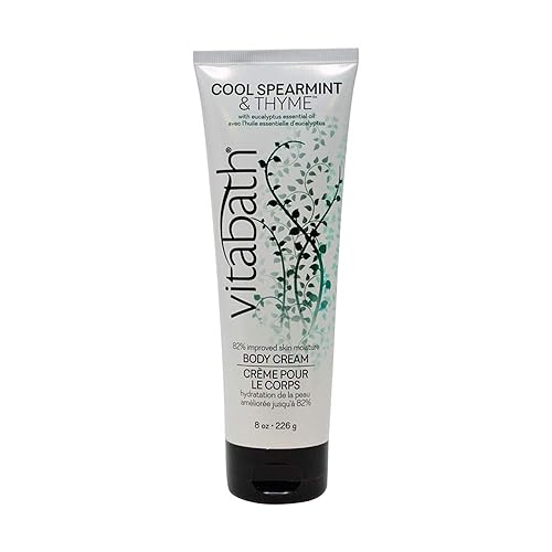 Vitabath Body Cream, Cool Spearmint & Thyme, 8 Fluid Ounce Beauty & Personal Care Vitabath