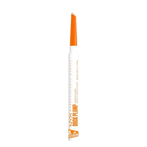 NYX PROFESSIONAL MAKEUP Duck Plump Plumping Lip Liner, Matte Pencil With Up To 10HR Wear, Ducking Clear (Clear Lip Liner) Beauty & Personal Care NYX PROFESSIONAL MAKEUP