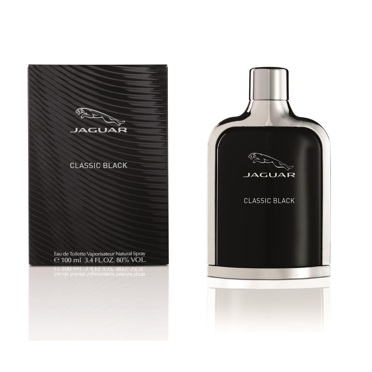 Jaguar Eau de Toilette Spray for Men, Black, 3.4 Ounce Beauty & Personal Care Jaguar