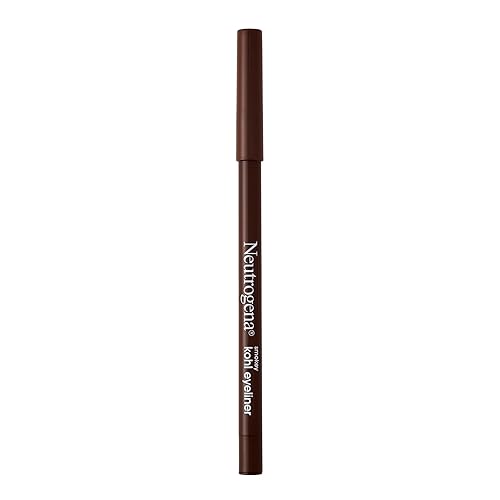 Neutrogena Smokey Kohl Eyeliner with Antioxidant Vitamin E, Water-Resistant & Smooth-Gliding Eyeliner Makeup, Dark Brown, 0.014 oz Beauty & Personal Care Neutrogena