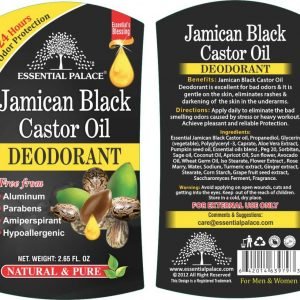 Essential Palace Deodorant 2.65 Fl.Oz - (Jamaican Black Castor Oil) Beauty and Personal Care Essential Palace