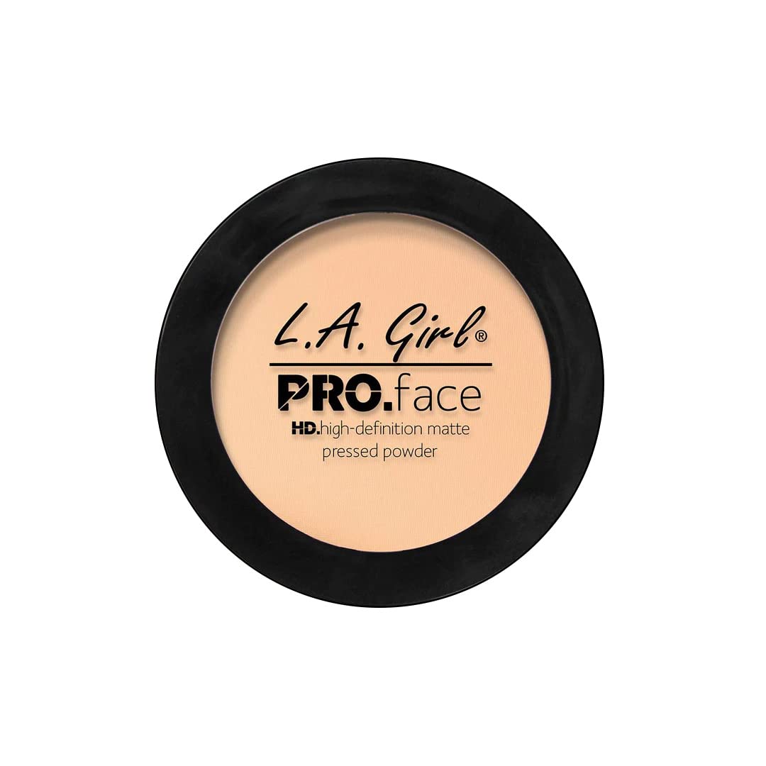 L.A. Girl Pro.Face Matte Pressed Powder, Creamy Natural GPP604 Beauty & Personal Care L.A. Girl