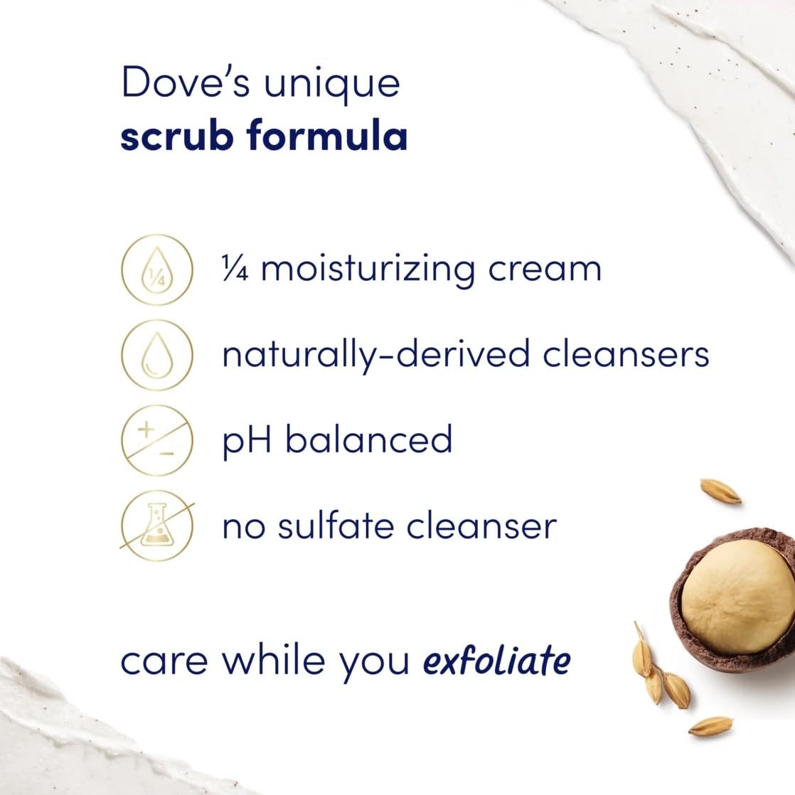 Dove Limited Edition Glow Gift Set Deep Moisture Body Wash & Macadamia Scrub, 2 Count Beauty and Personal Care Dove