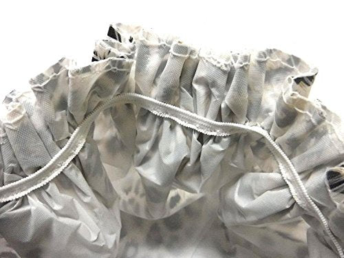 3 Pack Premium Lined Shower Cap Black and Brown Leopard Zebra Prints with Bow Beauty and Personal Care DINY Home & Style