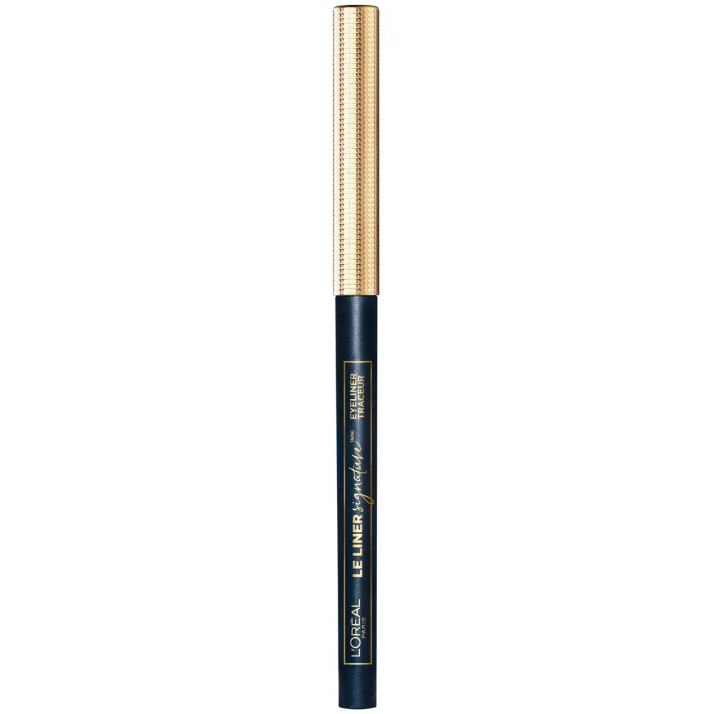 L’Oréal Paris Makeup Le Liner Signature Mechanical Eyeliner, Easy-Glide, Smudge Resistant, Bold Color, Long Lasting, Waterproof Eyeliner, Blue Jersey Beauty & Personal Care L'Oreal Paris