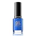 Revlon ColorStay Gel Envy Longwear Nail Polish, with Built-in Base Coat & Glossy Shine Finish, in Blue/Green, 440 Wild Card, 0.4 oz Beauty & Personal Care REVLON