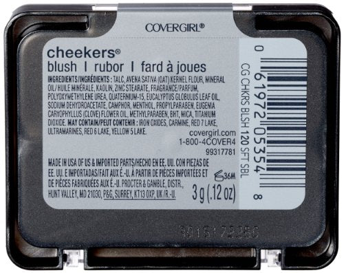 CoverGirl Cheekers Blush, Soft Sable 120, 0.12-Ounce (Pack of 3) Beauty & Personal Care COVERGIRL
