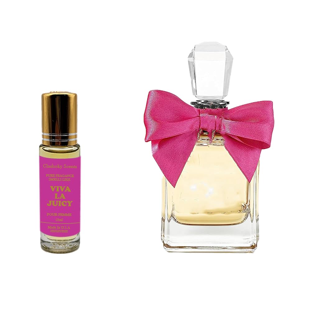 Clashoky Fragrance Perfume Oils Vive la Juicy Perfume Roll On Body Oil for Women (12ml) (Pack of 1) Beauty & Personal Care Clashoky