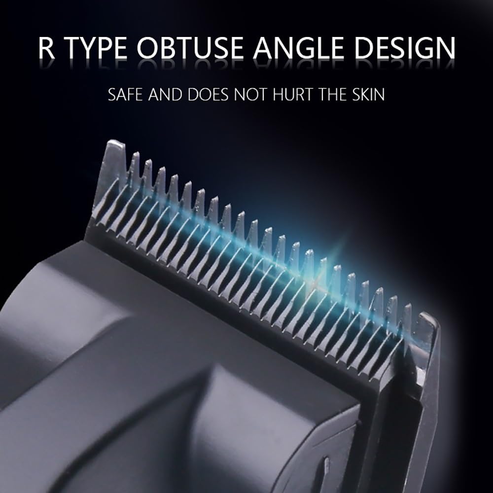 GLESVOWIO Mens Hair Clippers Professional Clipper for Men Cutting Machine with Seat Charger Trimmer Haircut Beauty and Personal Care GLESVOWIO