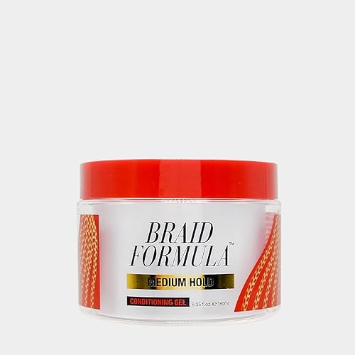 EBIN NEW YORK Braid Formula Conditioning Gel, Medium Hold, 6.35oz | Great for Braiding, Twisting, Edges, No Residue, No Flaking, Strong Hold, High Beauty & Personal Care EBIN NEW YORK