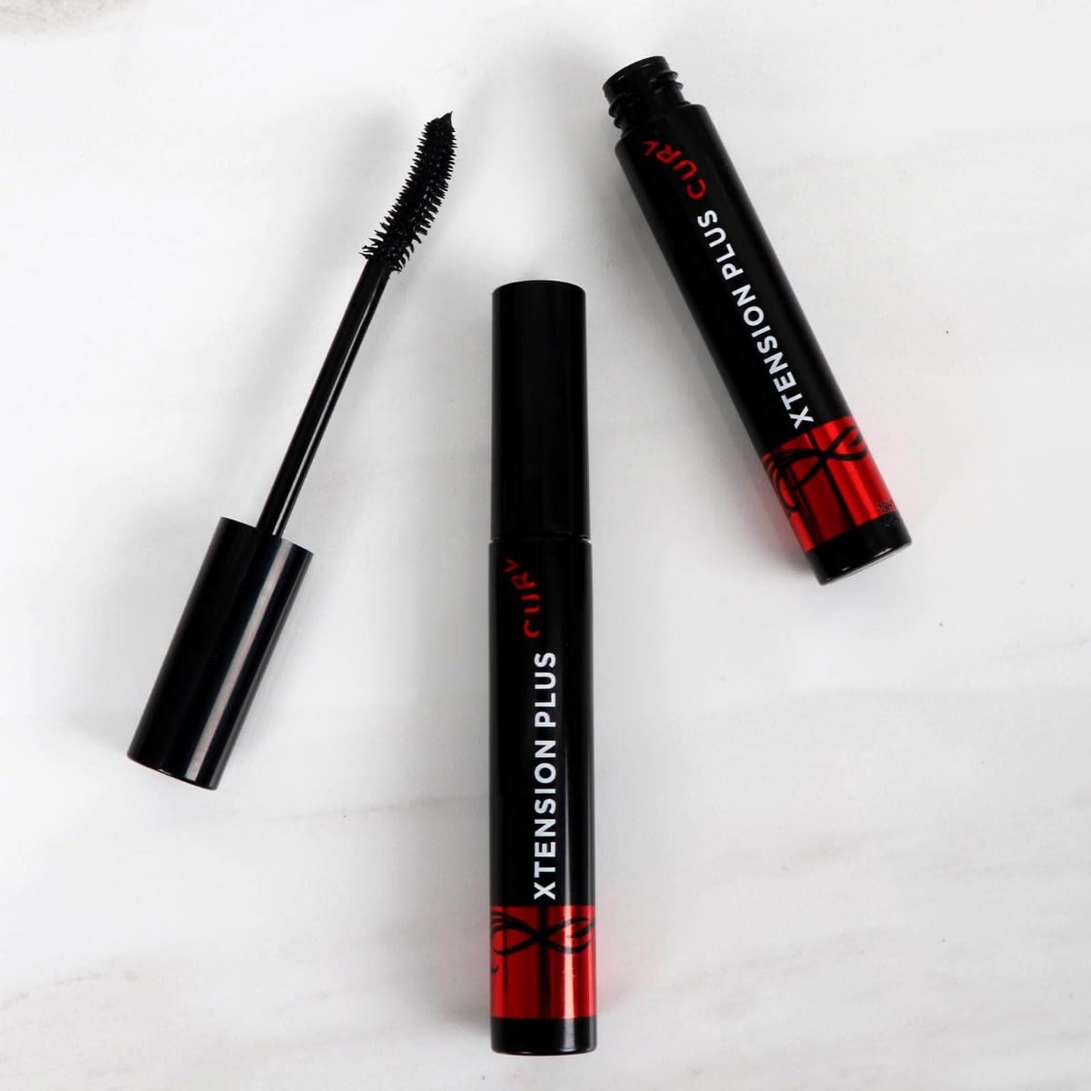 Marcelle Xtension Plus Curl Mascara, Black, Curling, Lengthening, Eye-Wided Look, Fragrance-Free, Hypoallergenic, Cruelty-Free, Ophtalmologist Tested Beauty & Personal Care MARCELLE