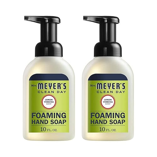 Mrs. MEYER'S CLEAN DAY Foaming Hand Soap, Lemon Verbena Scent, 10 Fl oz (Pack of 2) Beauty & Personal Care Mrs. MEYER'S