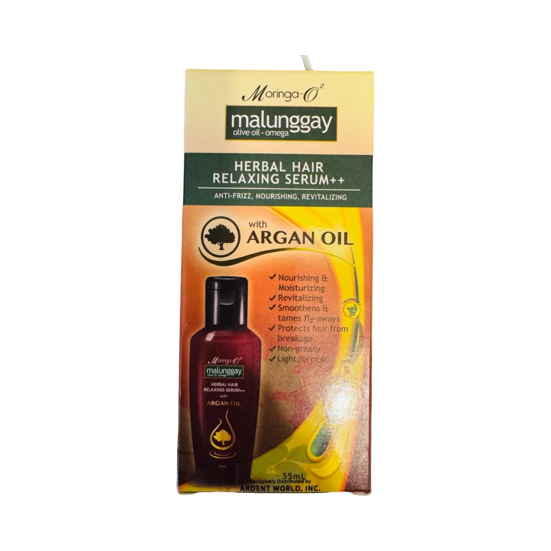 Moringa-O2 Malunggay Herbal Hair Serum with Argan Oil, 55 mL Beauty & Personal Care Moringa-O2