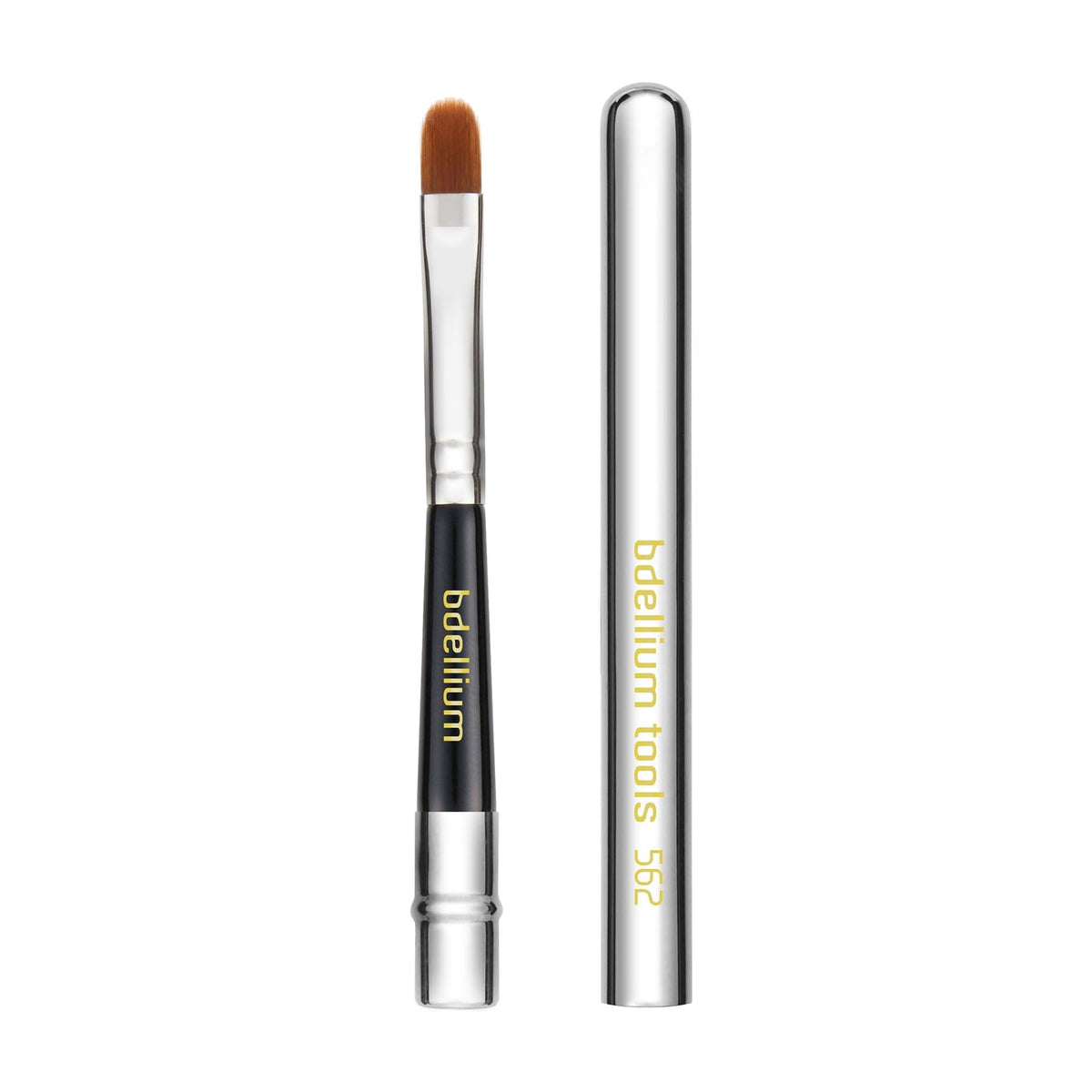 Bdellium Tools Professional Makeup Brush - Maestro Series 562 Long Cap Lip - With All-Vegan Synthetic Fibers, For Achieving Perfectly Defined Lip
