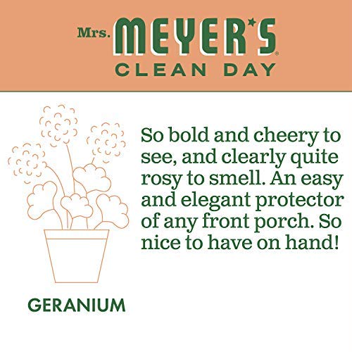 Mrs. MEYER'S CLEAN DAY Liquid Hand Soap Geranium 12.5 Fl Oz (Pack of 6) Beauty & Personal Care Mrs. MEYER'S