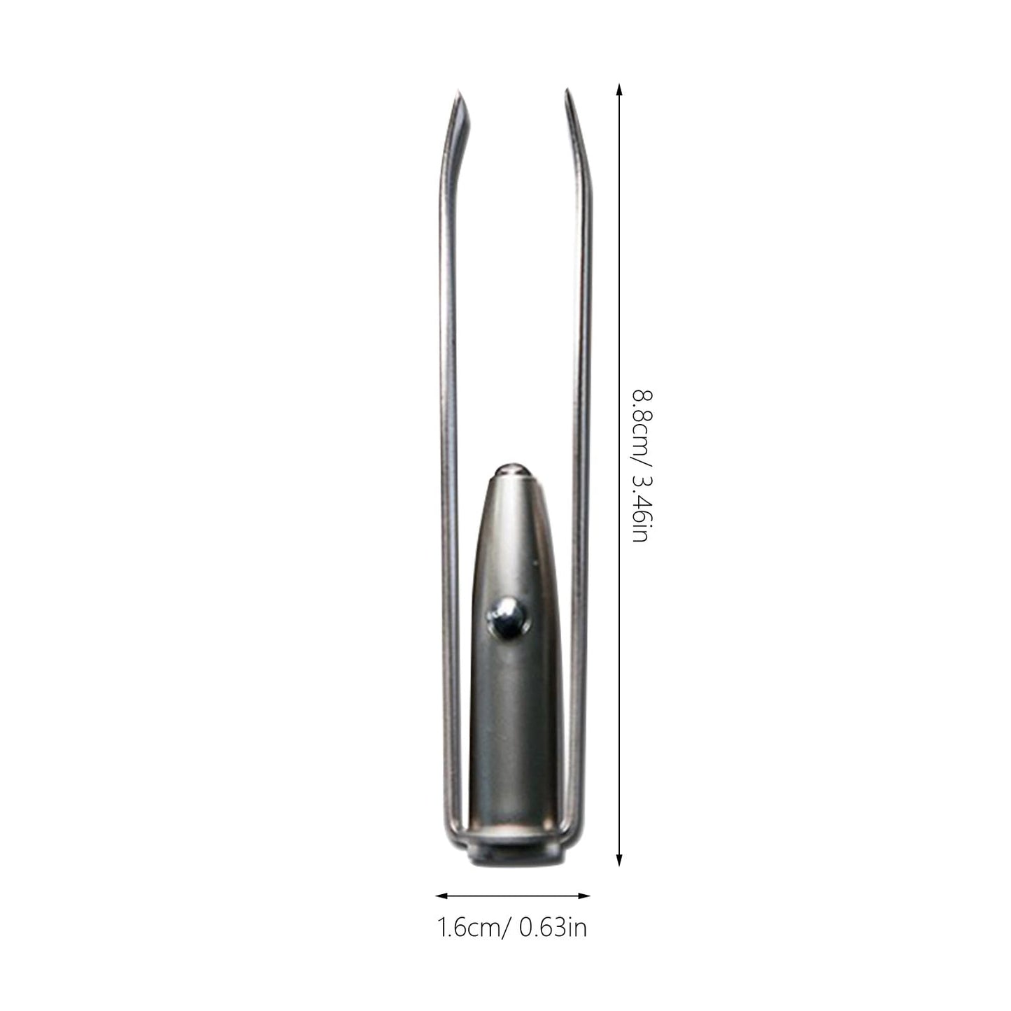 Tweezers with Light Super Bright LED Eyebrow Tweezer Push Button On Off for Makeup - Accurate, Compact,Easy to Store Beauty and Personal Care VINTORKY