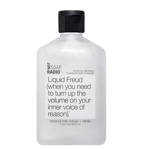 Not Soap, Radio Liquid Freud | Coconut Milk Mango Vanilla with St. John's Wort | Bath Shower Gel Beauty & Personal Care Not Soap, Radio