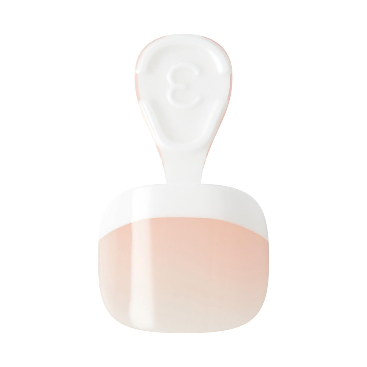Kiss Core, Press On Nails, Nail glue included, 'Two of a Kind', White, Short Size, Squoval Shape, Includes 26 Toenails, 2g Glue, 1 Manicure Stick, 1