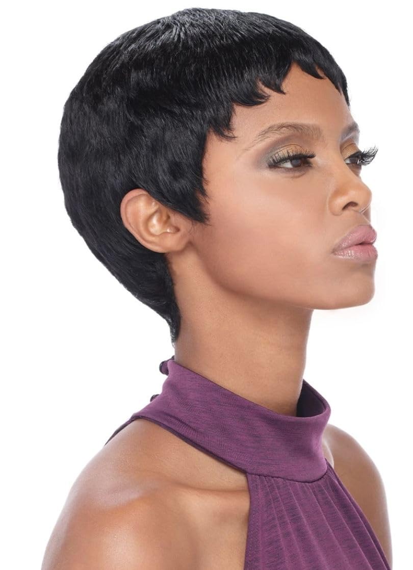 Outre Premium Duby Human Hair Wig - PIXIE (DEEP BLUE)
