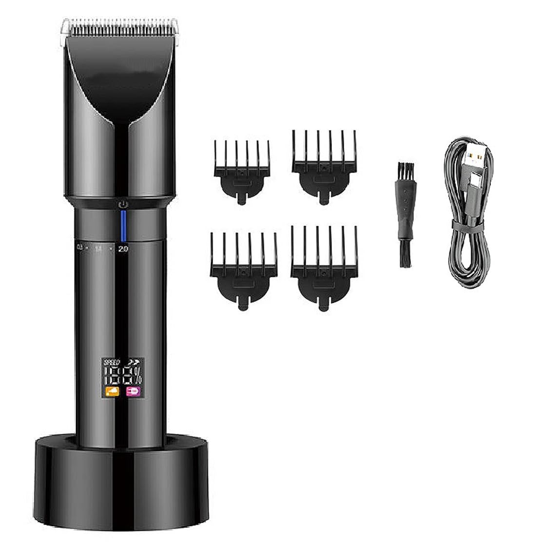 GLESVOWIO Hair Clippers for Men Charging Clipper Professional Electric Cordless Adjustable Beard Barber Hairdresser Beauty and Personal Care GLESVOWIO