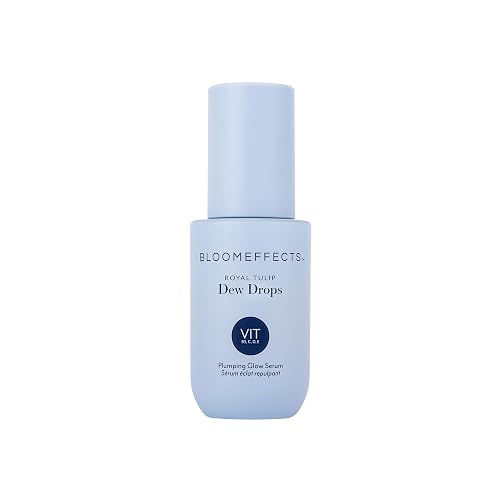 Bloomeffects - Royal Tulip Dew Drops | Plumping Multivitamin Glow Serum | Plump, Hydrate, Protect | Clean, Conscious Beauty | Leaping Bunny Certified Beauty & Personal Care Bloomeffects