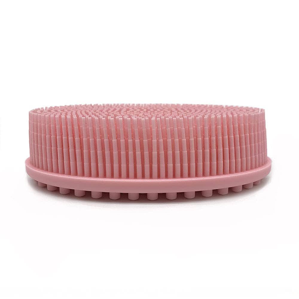 Silicone Body Brush, Blue/Pink/Purple/Green Exfoliating Body Brush, Double Sides Shower Bath Brush, SPA Massage Skin Care Tool Pore Cleaning Pad Beauty and Personal Care SEIWEI