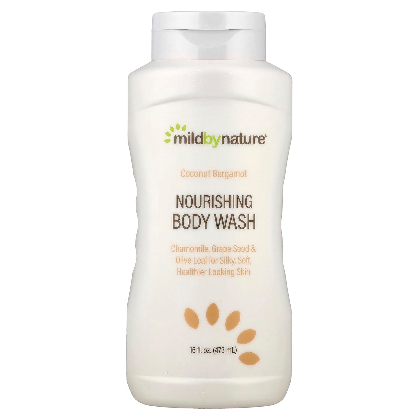 MILD BY NATURE Nourishing Body Wash Gentle Cleanser with Shea Butter, Coconut Oil, & Chamomile - Cruelty Free - No Sulfates, Parabens, or Phthalates Beauty & Personal Care MILD BY NATURE