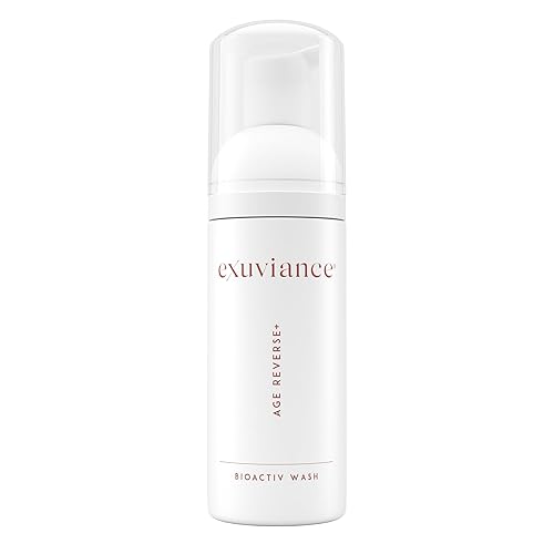 EXUVIANCE AGE REVERSE BioActiv Foaming PHA Face Wash and Makeup Remover with Botanical Extracts, Soap-Free 4.4 fl. oz. Beauty & Personal Care EXUVIANCE
