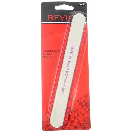 Revlon Shape N Buff Nail File (8 pack) (Bundle) Beauty & Personal Care REVLON