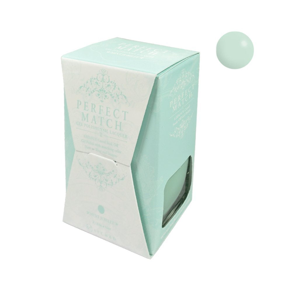 LeChat Perfect Match Gel Polish, Mint Jubilee, 0.5 Fl Oz (PMS116)