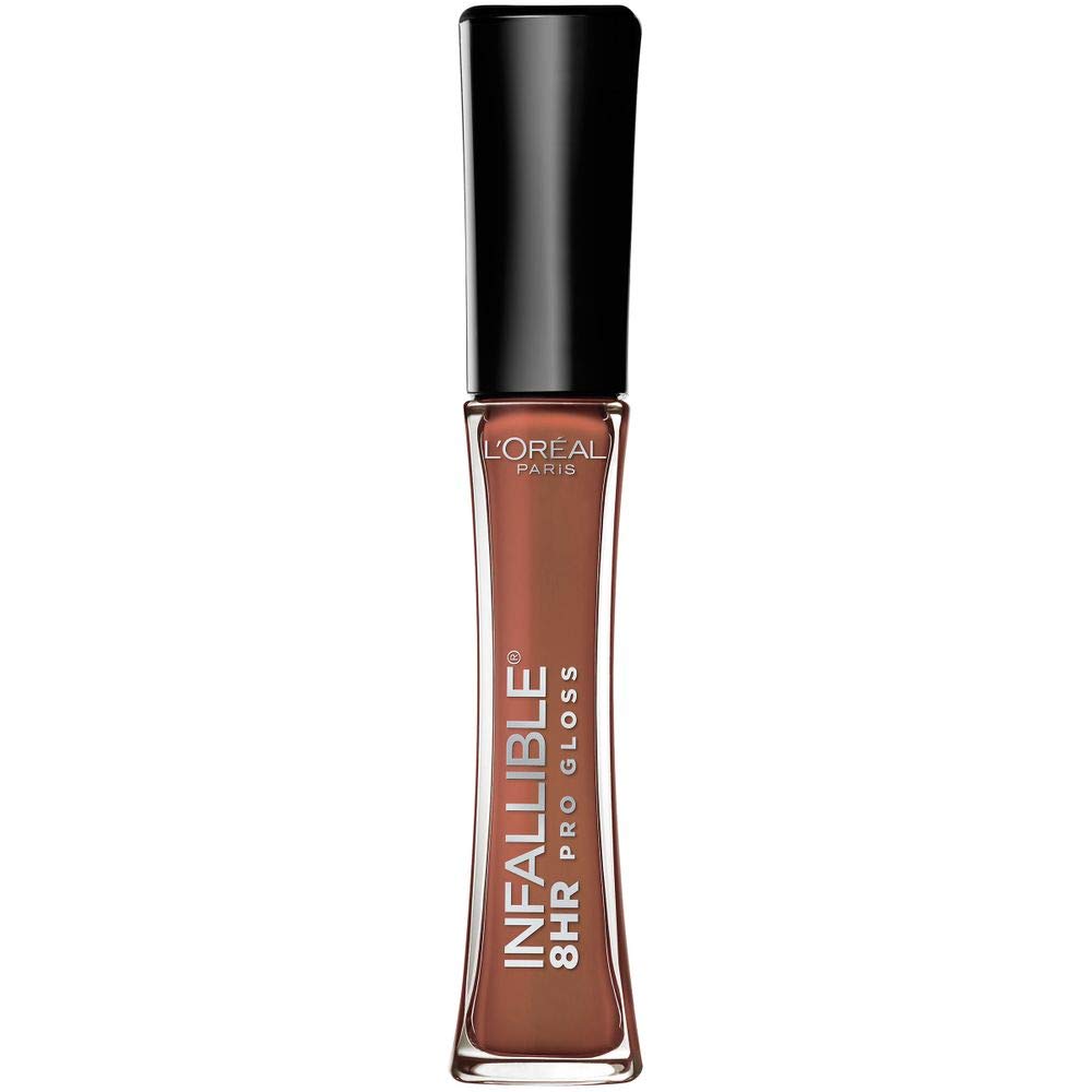 L’Oreal Paris Makeup Infallible 8 Hour Hydrating Lip Gloss, Barely Nude, 0.21 Fl Oz Beauty & Personal Care L'Oreal Paris