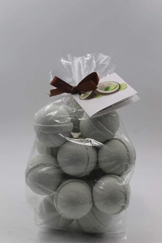 SpaPure COCONUT LIME Bath Bombs - 14 Bath Fizzies with Shea Butter, Ultra Moisturizing (12 Oz) ...Great for Dry Skin (Coconut Lime) Beauty & Personal Care Spa Pure