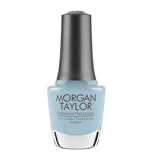 Morgan Taylor Nail Lacquer (Water Baby) Blue Professional Lacquer, Vibrant, Chip-Resistant, Fast-Drying, Long-Lasting, High-Shine, Perfect Beauty & Personal Care Morgan Taylor