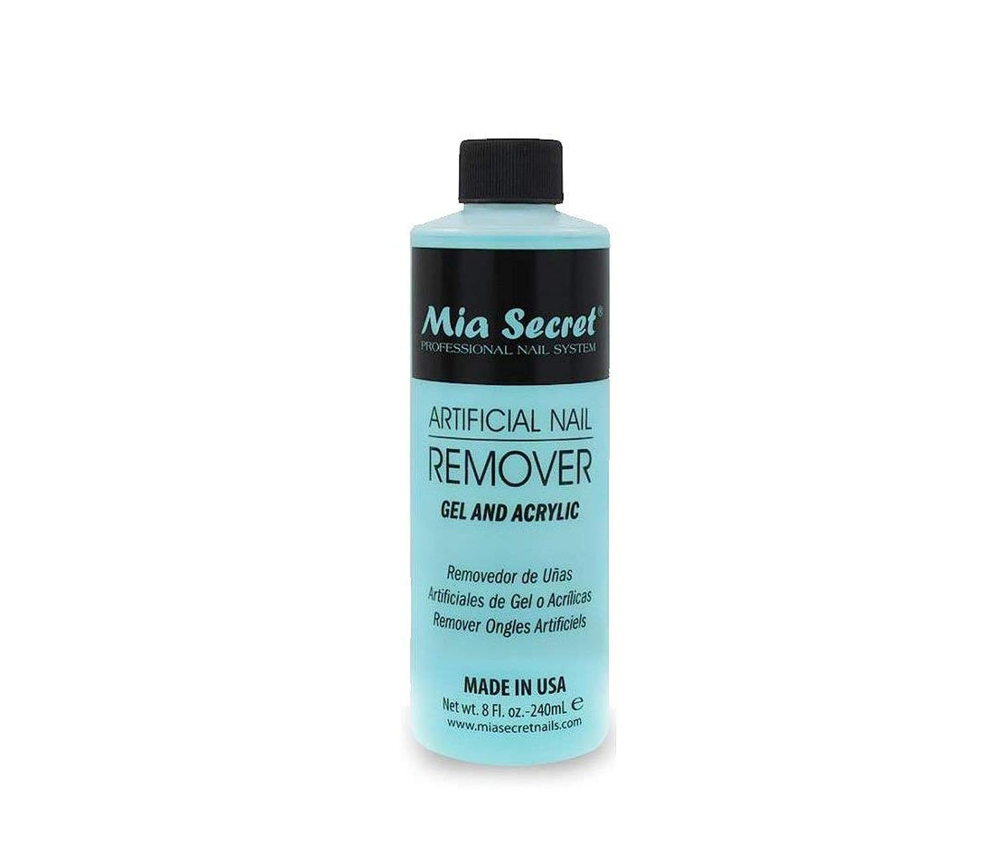 Mia Secret Professional Artificial Nail Remover Gel & Acrylic (8 Fl.oz) Beauty & Personal Care Mia Secret