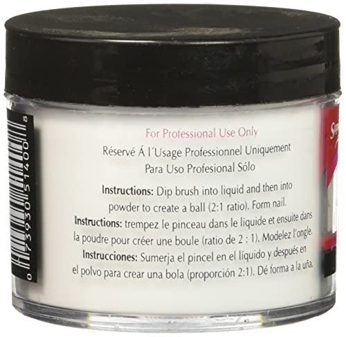 Supernail Nail Powder, White, 2 Ounce