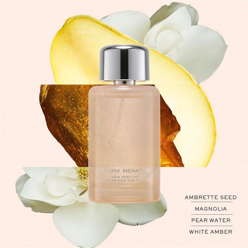 Kristin Ess One Signature Hair Perfume for Women - Long Lasting Hair Fragrance Spray, Pear Sandalwood Magnolia Scent, Deodorizing Hair Mist Beauty & Personal Care Kristin Ess