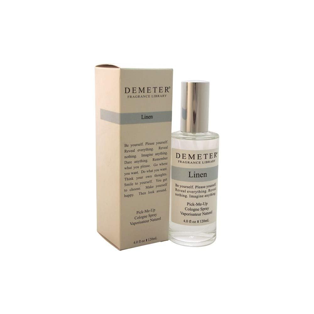 Demeter Linen Pick-me Up Cologne Spray for Women, 4 Ounce Beauty & Personal Care DEMETER