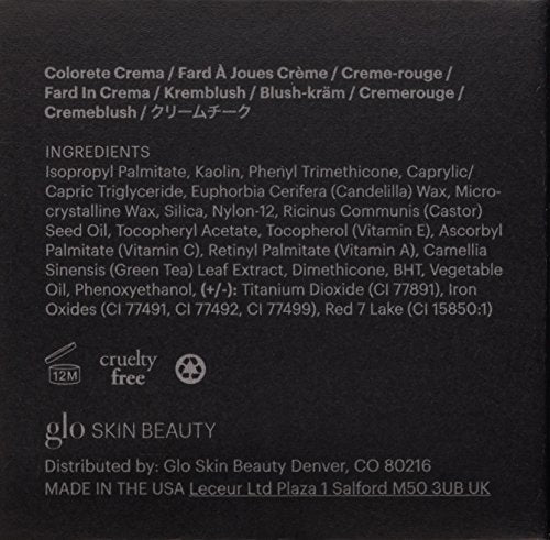 Glo Skin Beauty Cream Blush | Creamy, Saturated Blush Formula that Melts Into Skin for A Natural, Flushed Look, (Firstlove) Beauty & Personal Care Glo Skin Beauty