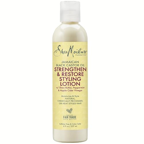 SheaMoisture Jamaican Black Castor Oil, Strengthen & Restore Styling Lotion, Moisturize & Style, 8 Oz Beauty & Personal Care Shea Moisture