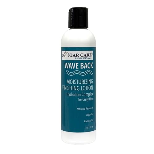 STAR CARE Wave Back Moisturizing Finishing Curl Defining Lotion for Curly Hair Anti-Frizz Moisturizing Leave-In Cream for Curly & Wavy Hair Soft Hold Beauty & Personal Care STAR CARE