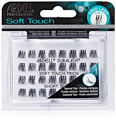 Soft Touch Trios Individuals Short Black Beauty & Personal Care Ardell