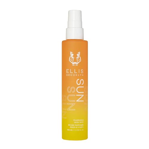 Ellis Brooklyn SUN Fragrance Mist - Rich Floral Perfume with Italian Mandarin, Orange Flower Water, & Cedarwood, Vegan Perfume Mist, Made In The USA Beauty & Personal Care Ellis Brooklyn